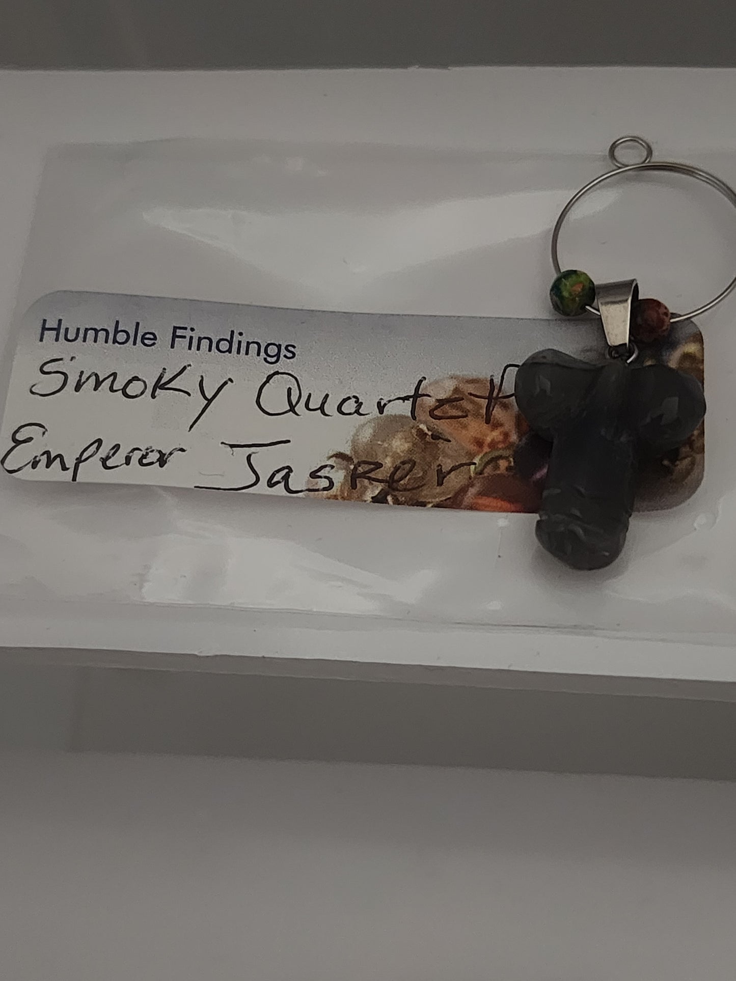 Smoky Quartz Phallus Wine Ring