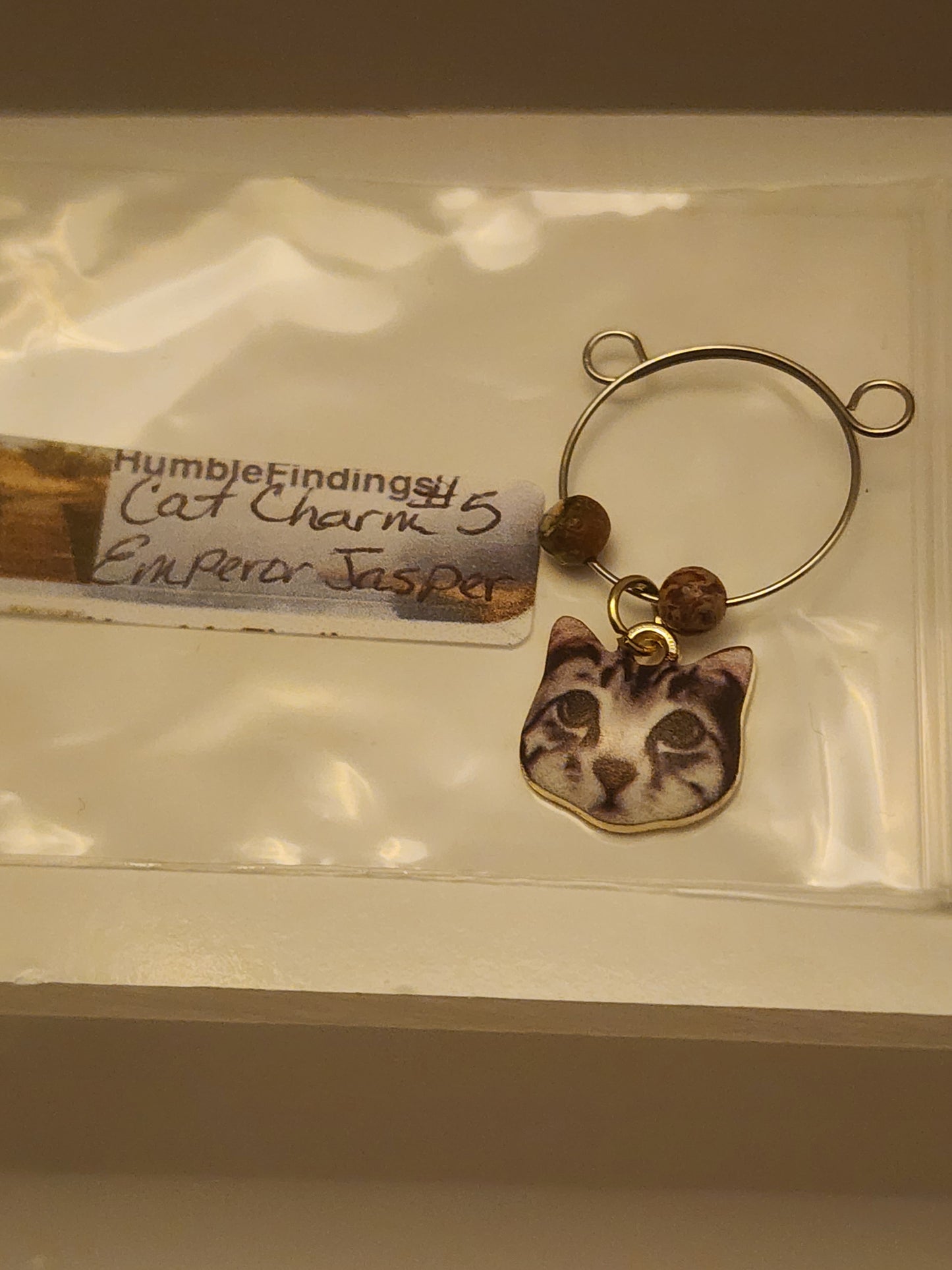 Cat Head #5 Wine Ring
