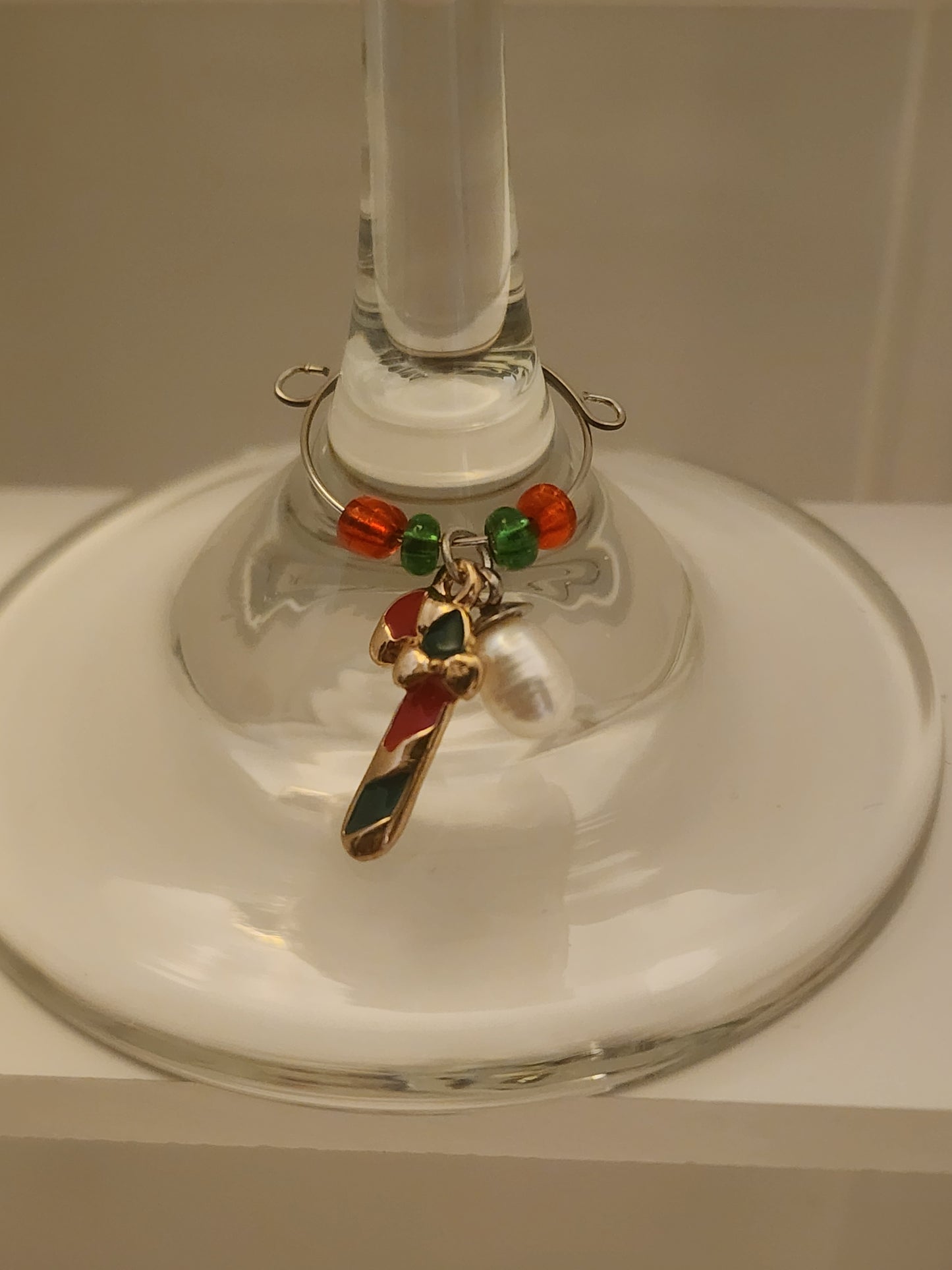 Candy Cane #1 Wine Ring