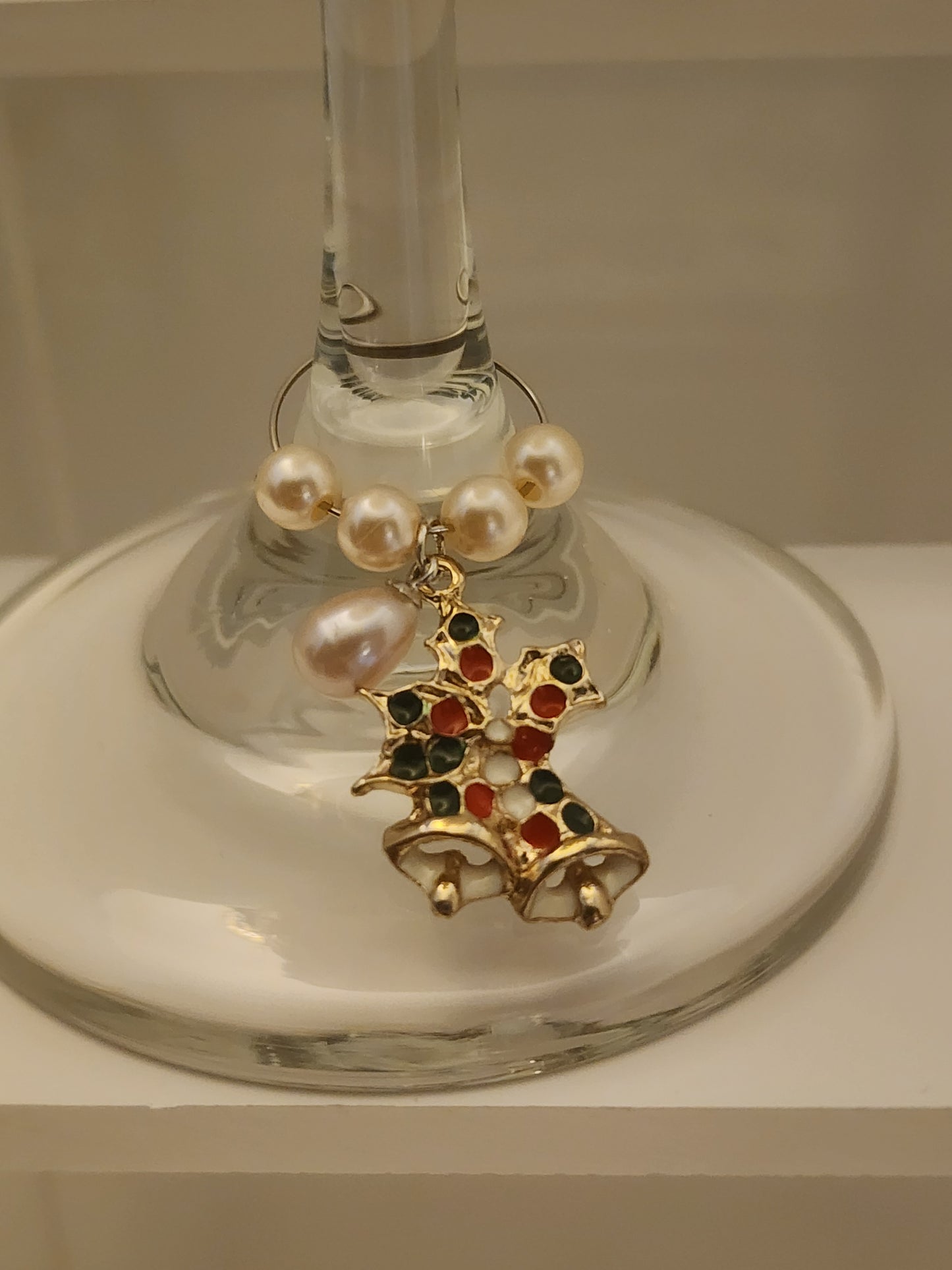 Jingle Bell #2 Wine Ring