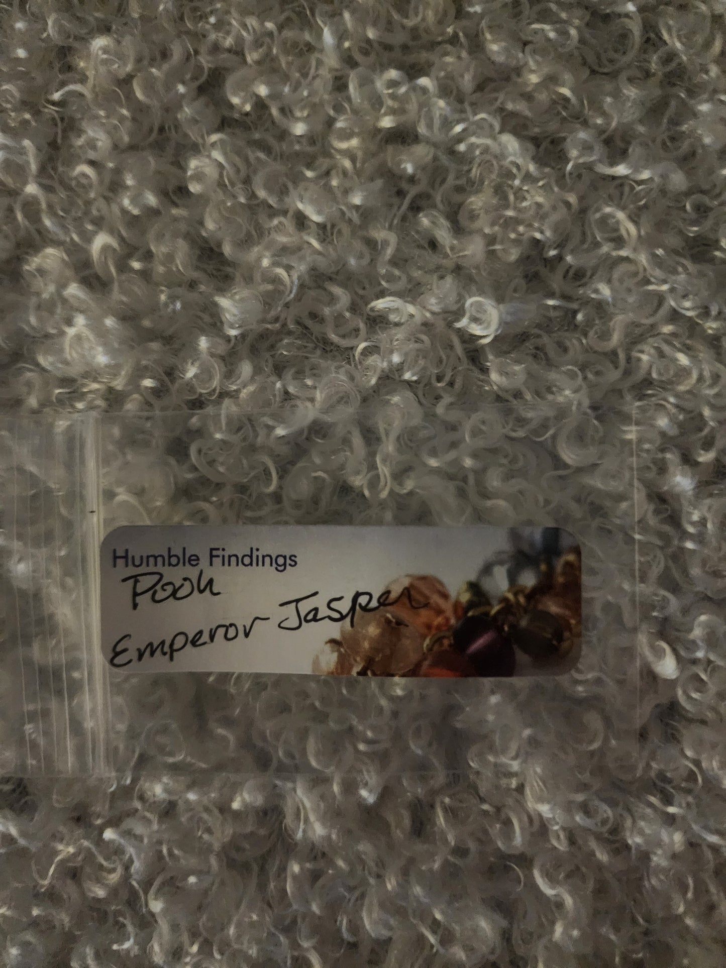 Pooh Emperor Jasper Wine Ring