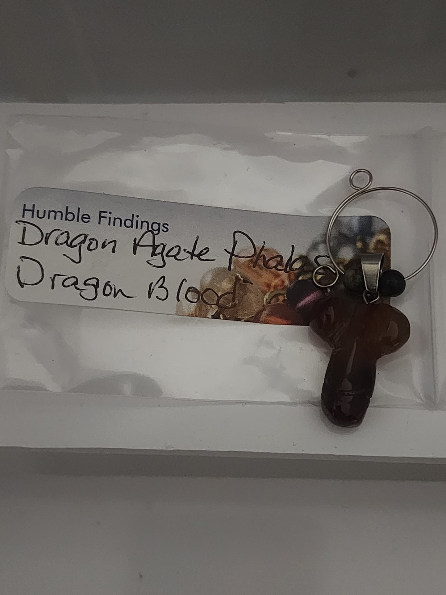 Dragon Agate Phallus Wine Ring