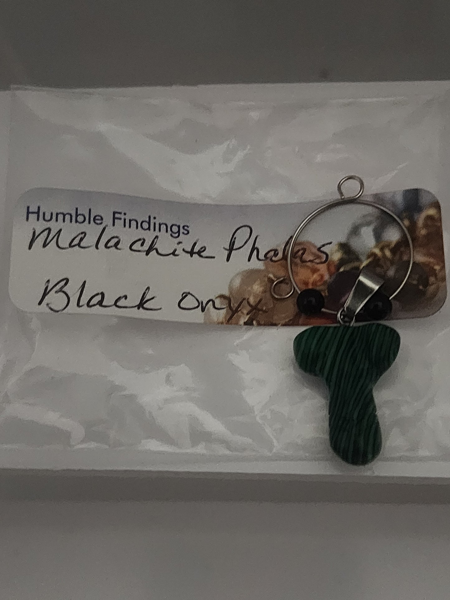 Green Malachite Phallus Wine Ring