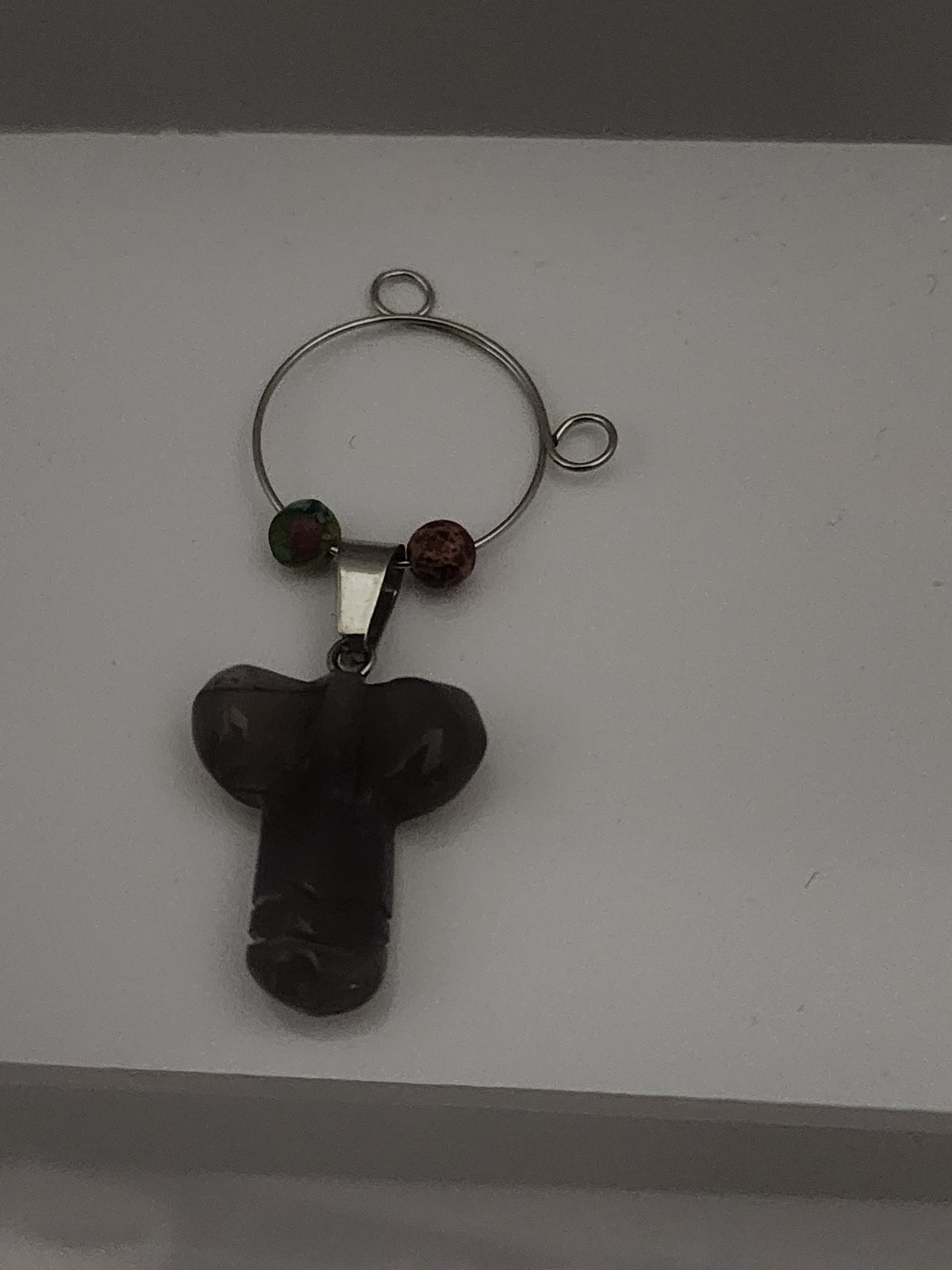 Smoky Quartz Phallus Wine Ring