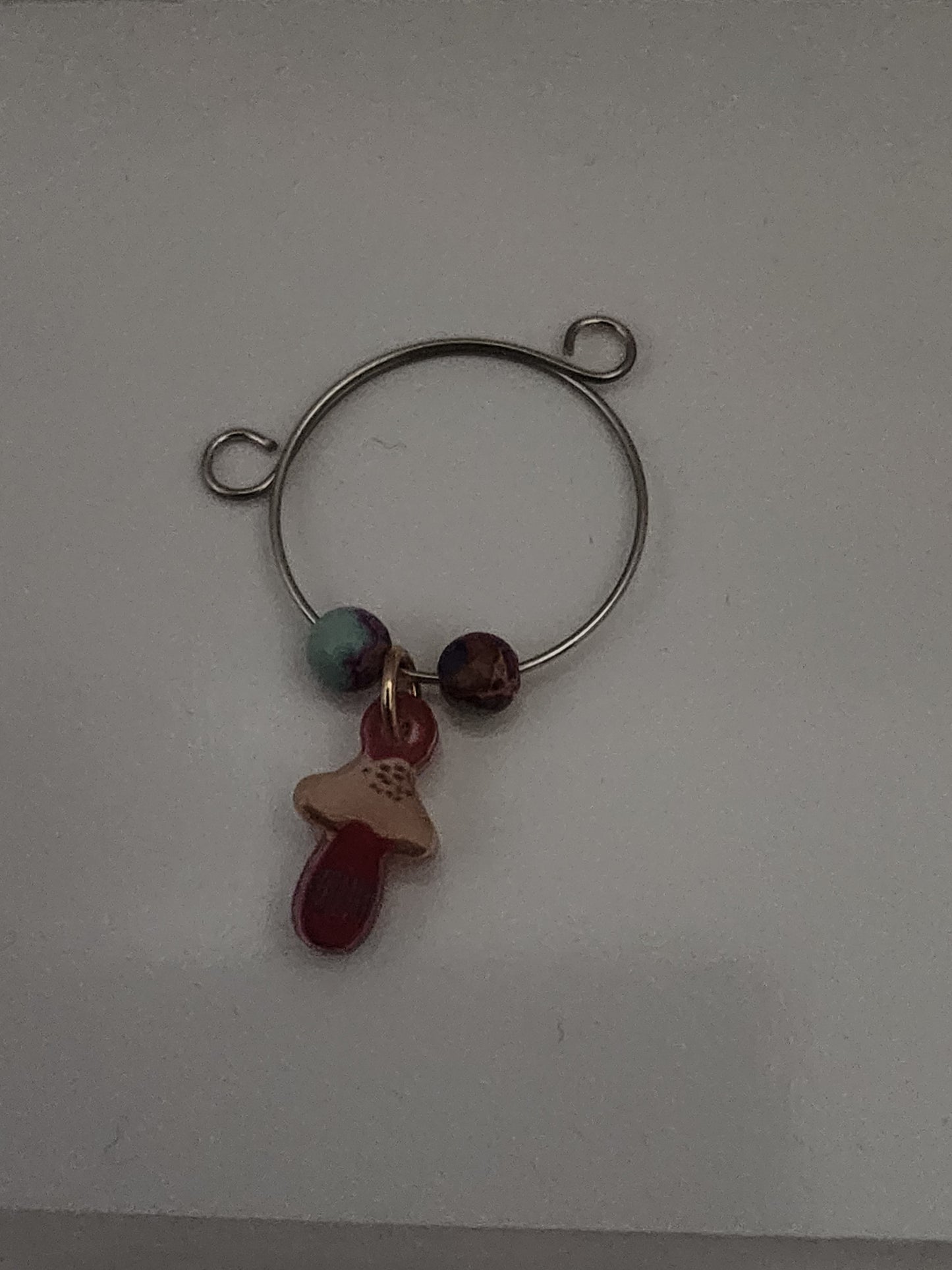 Mushroom #1 Wine Ring