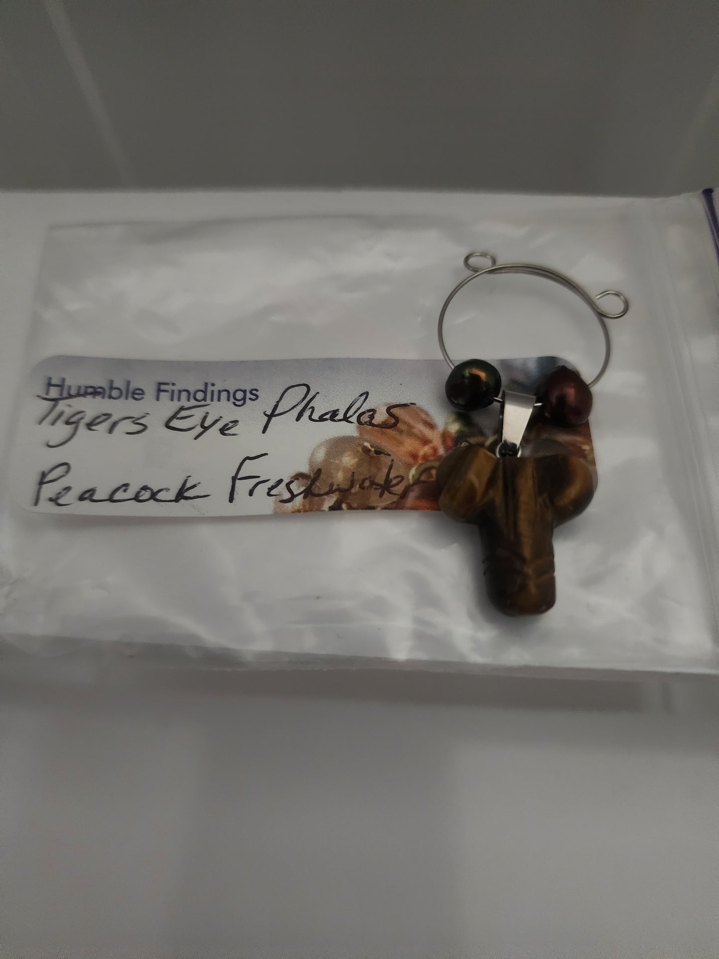 Tigers Eye Phallus Wine Ring