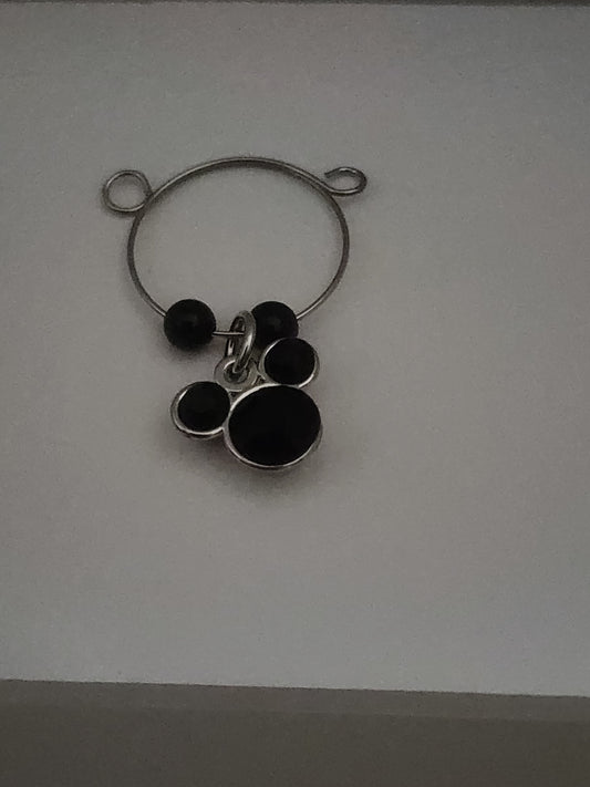 Mickey Head Wine Ring