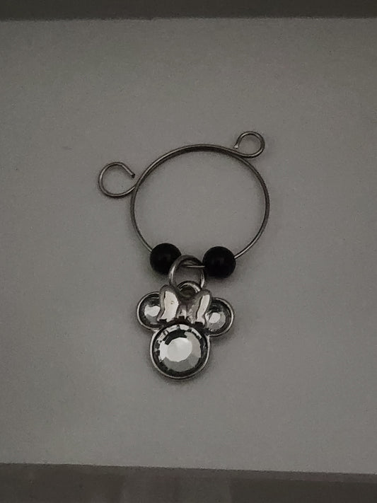 Minnie Head Wine Ring