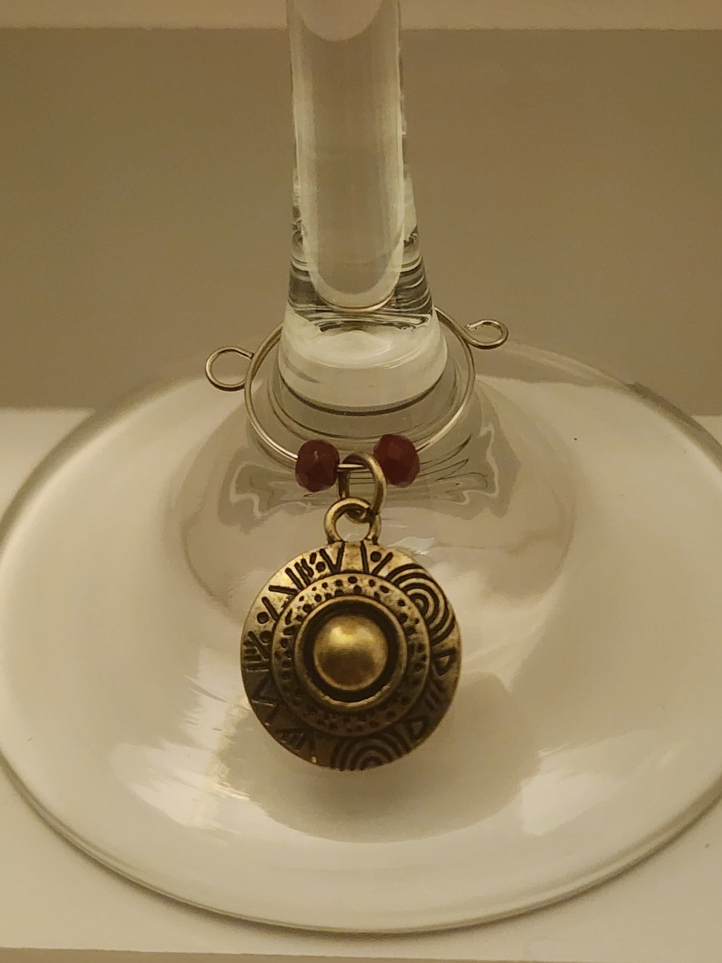 Old Norse Round Disk Wine Ring
