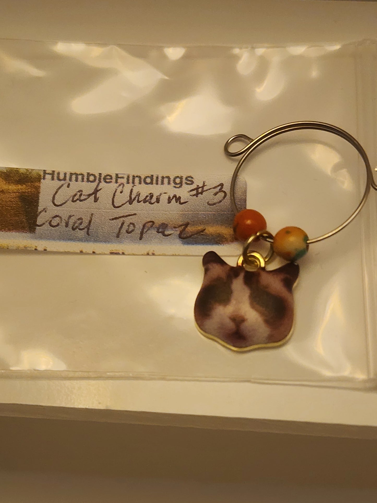 Cat Head #3 Wine Ring