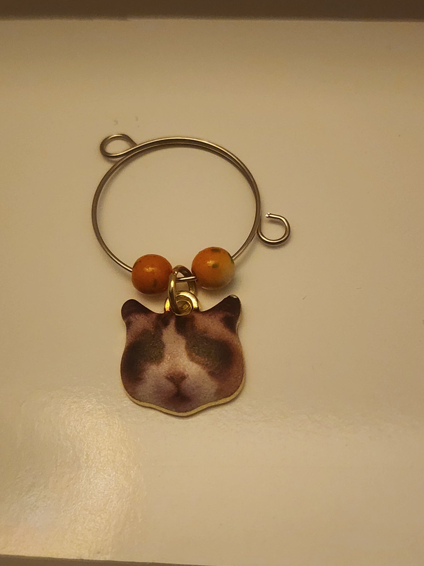 Cat Head #3 Wine Ring