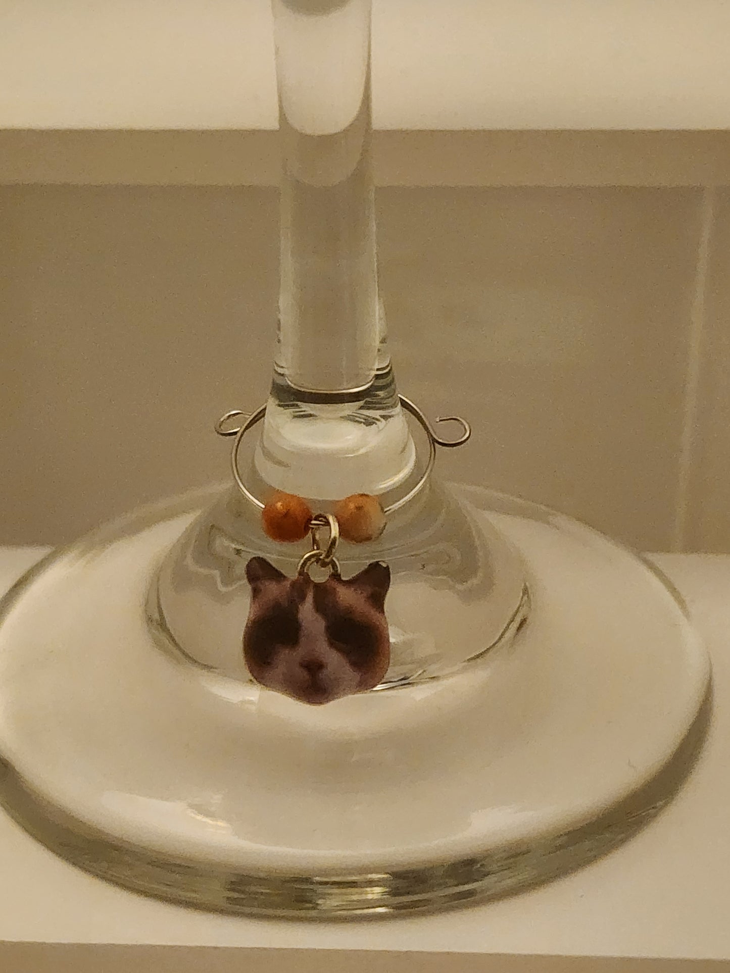 Cat Head #3 Wine Ring