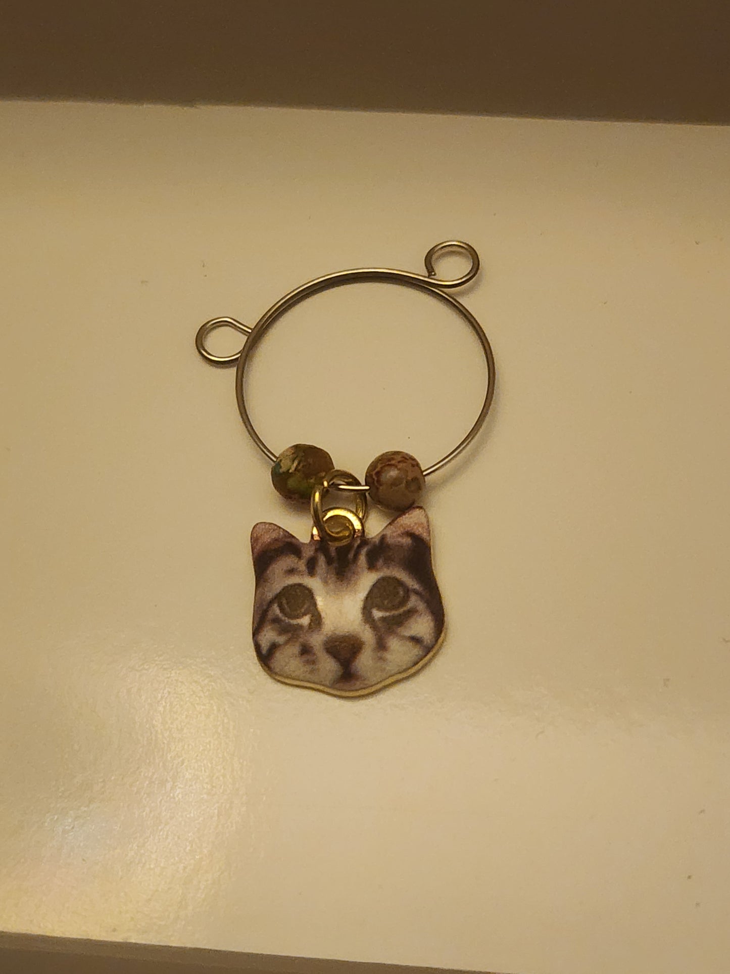 Cat Head #5 Wine Ring