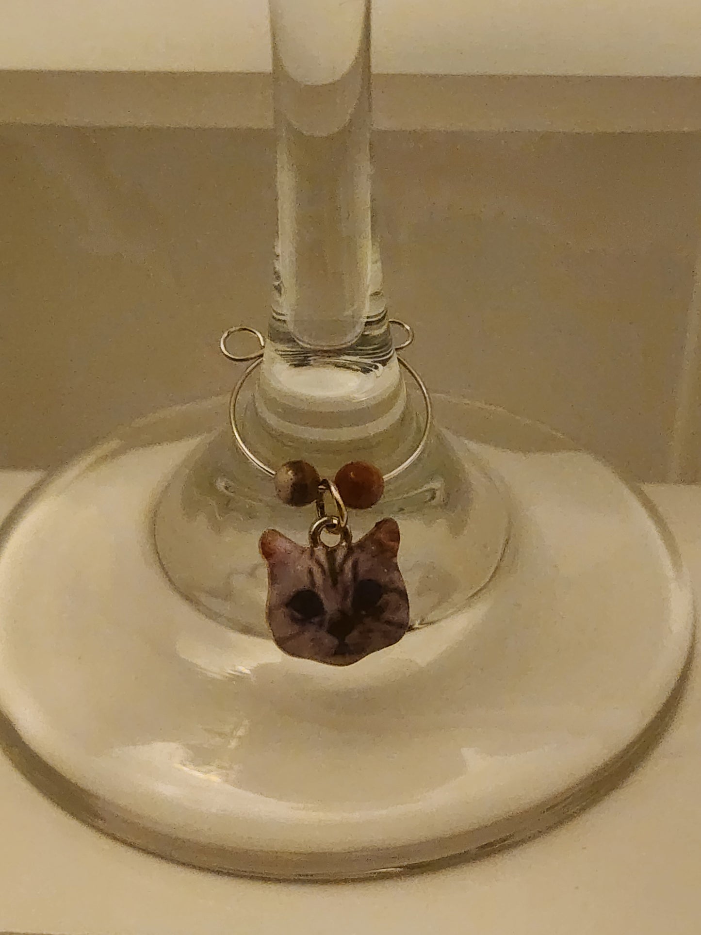 Cat Head #6 Wine Ring