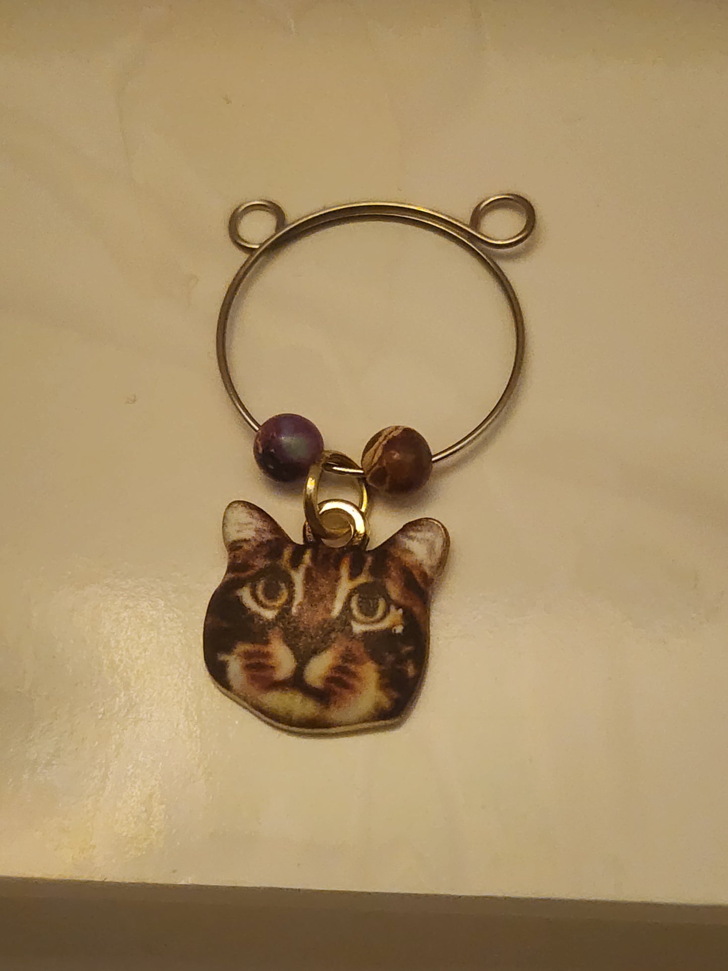 Cat Head #8 Wine Ring