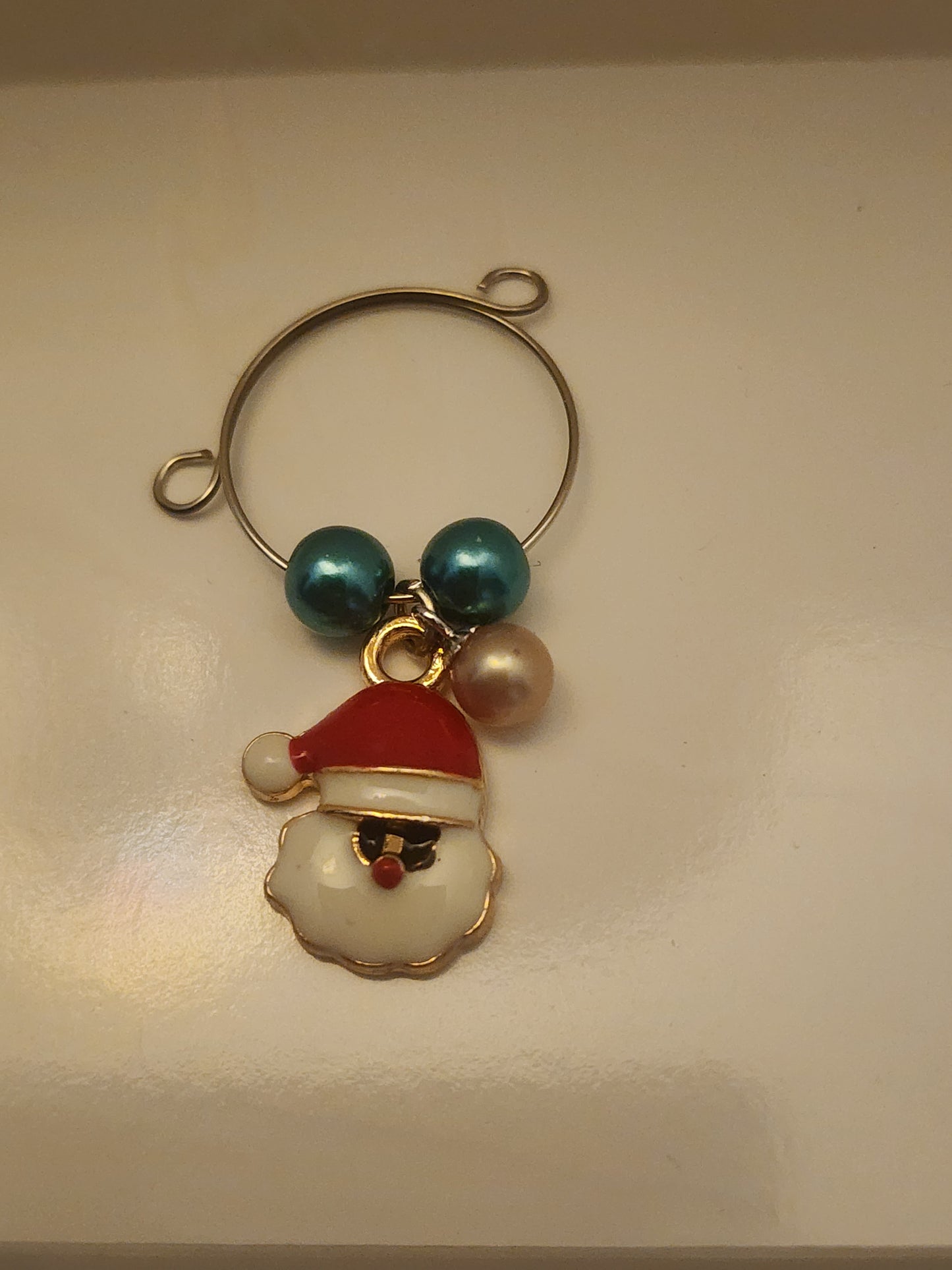 Santa #2 Wine Ring