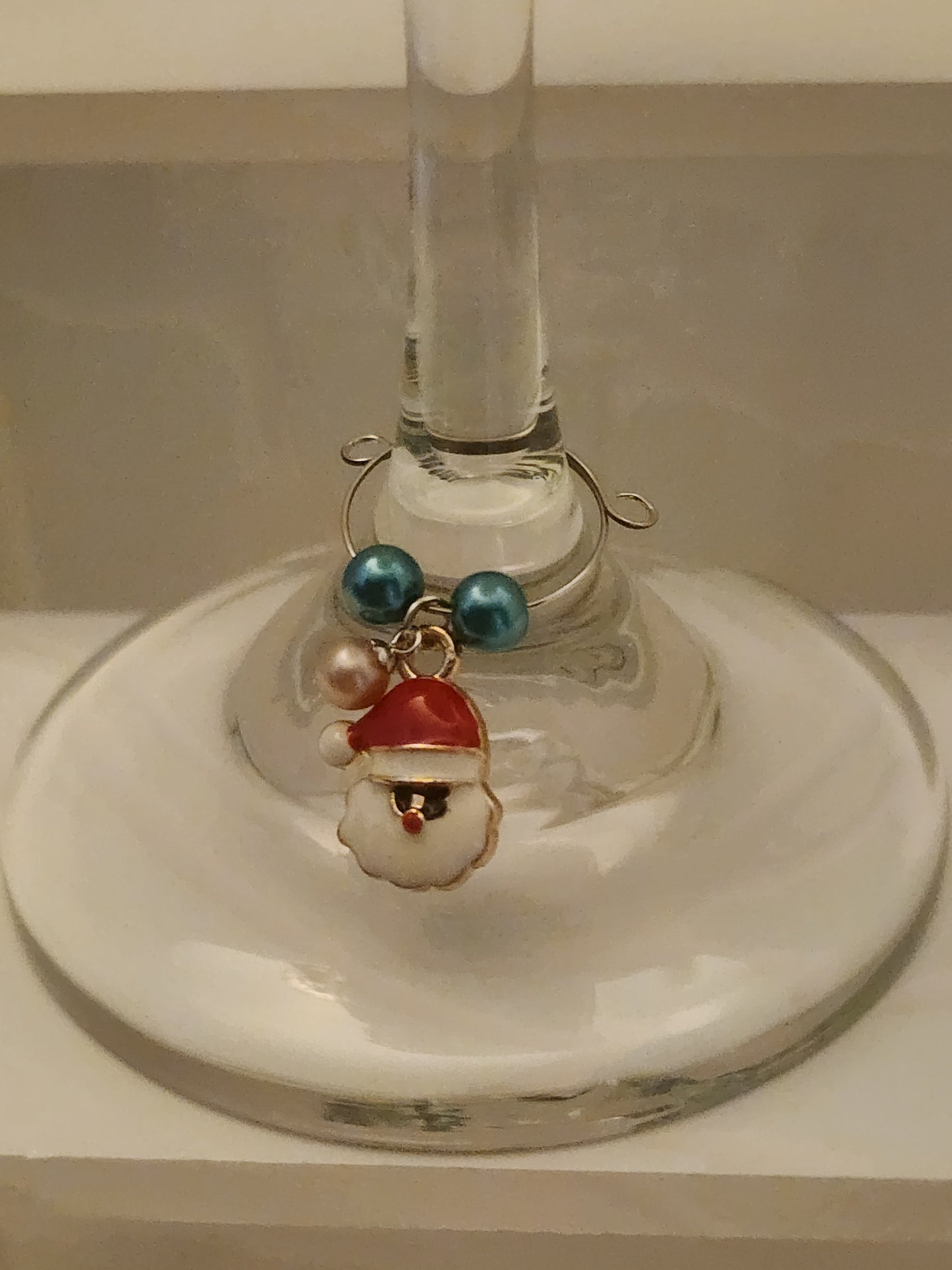 Santa #2 Wine Ring