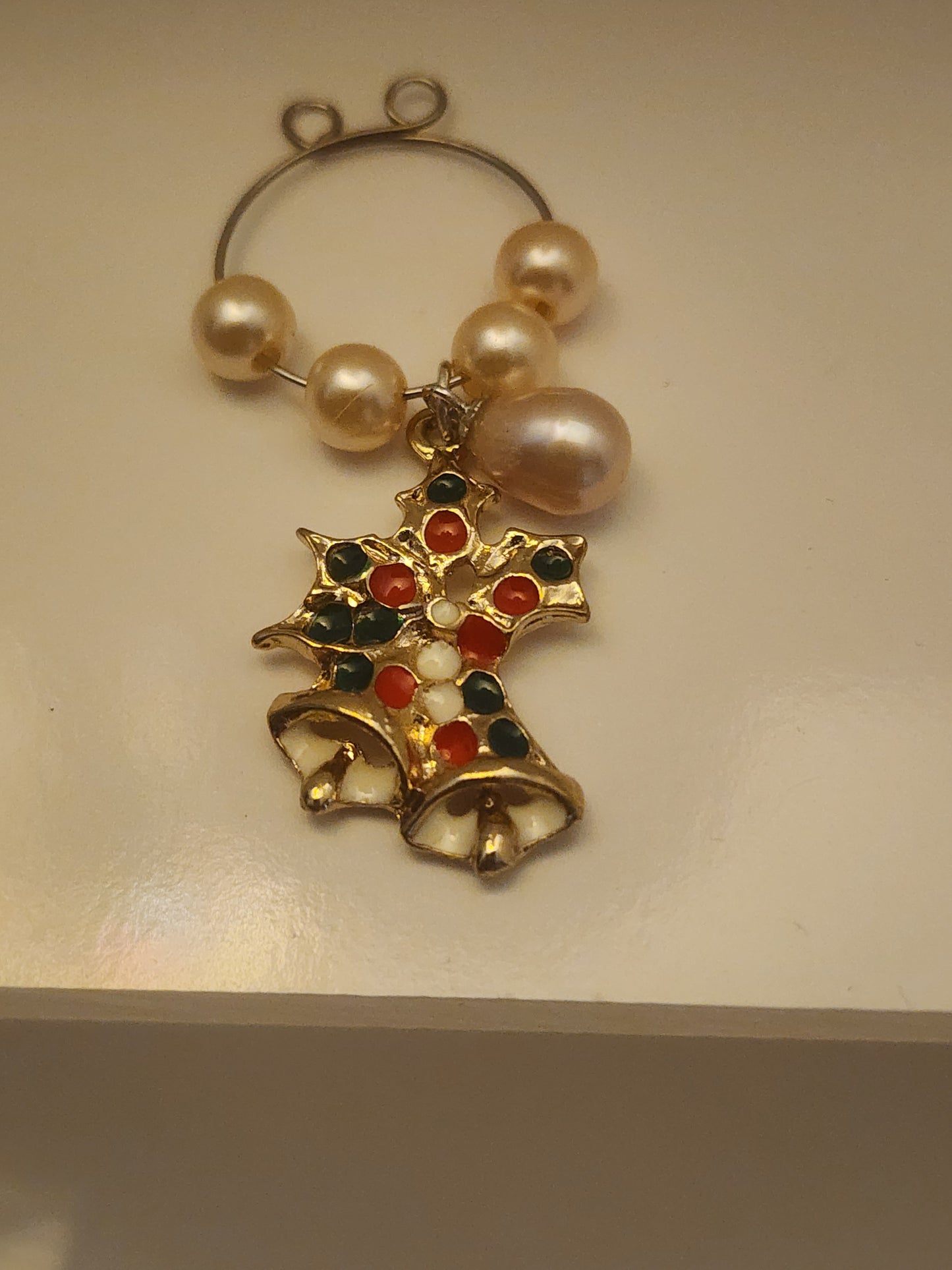 Jingle Bell #2 Wine Ring