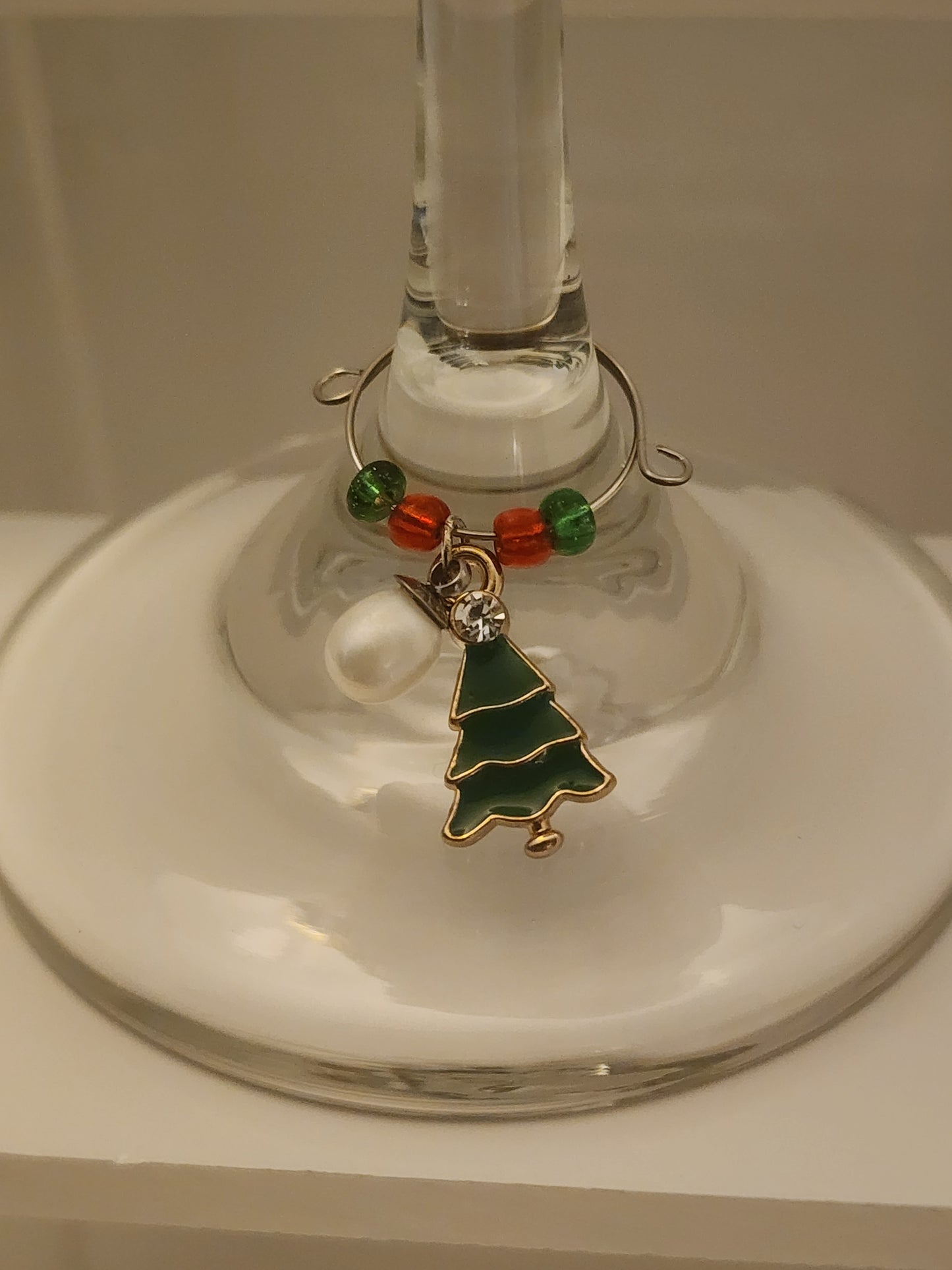 Christmas Tree #3 Wine Ring