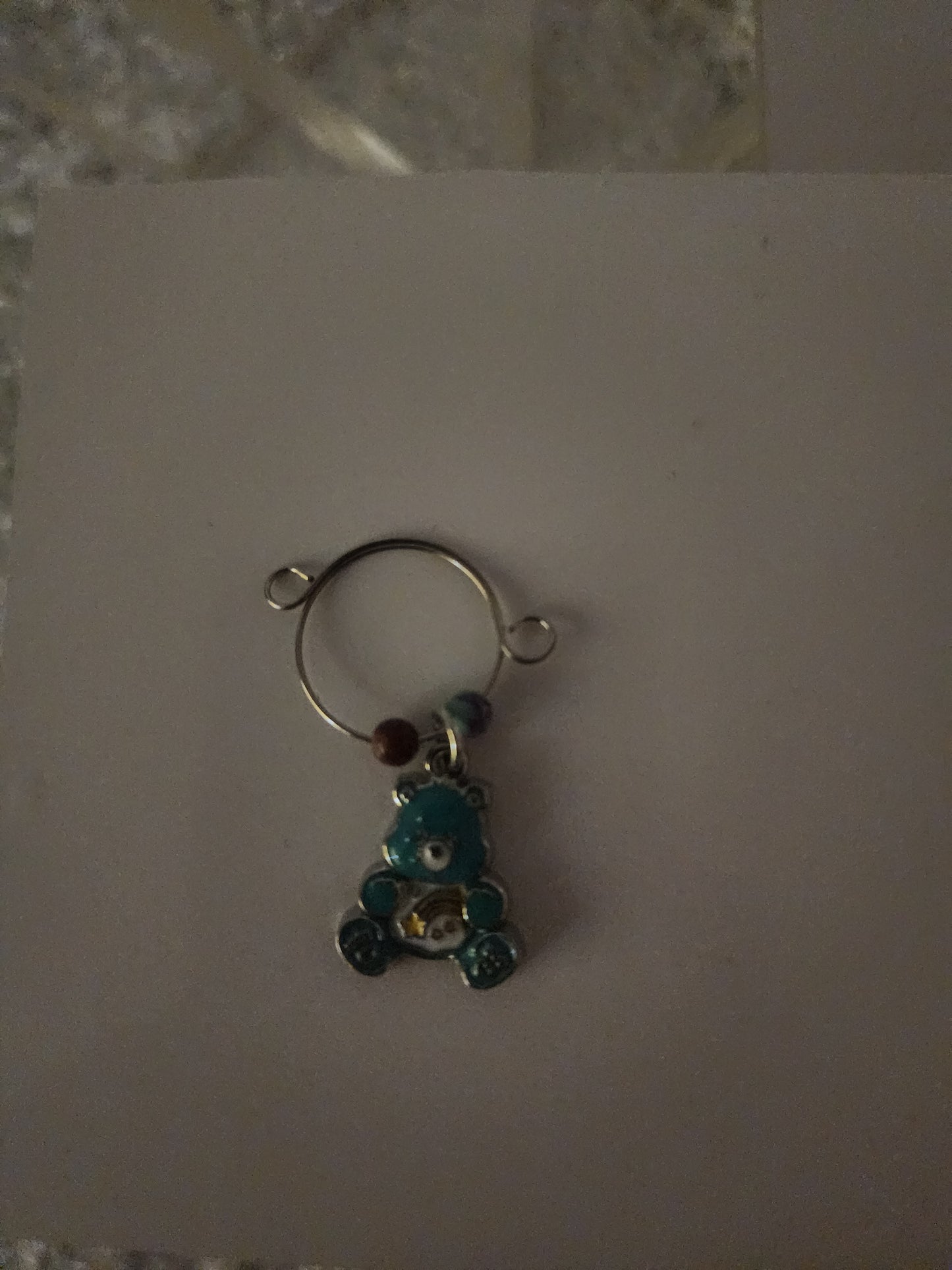 Wish Bear Imperial Jasper Wine Ring