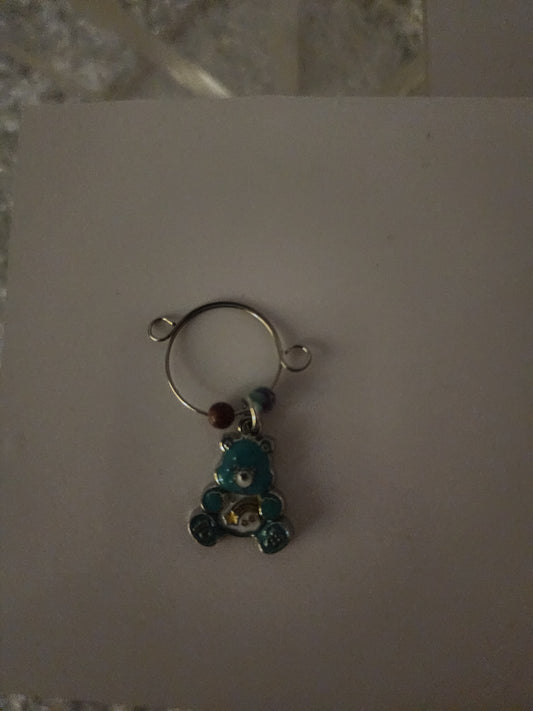 Wish Bear Imperial Jasper Wine Ring