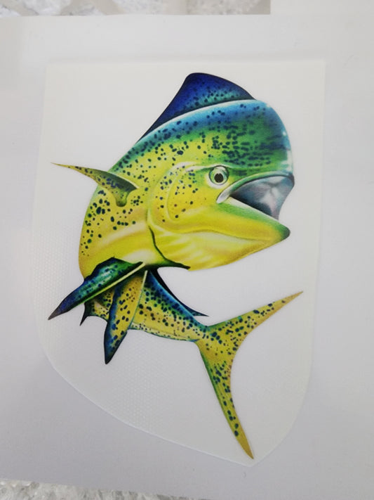 Mahi Mahi Cup Decal