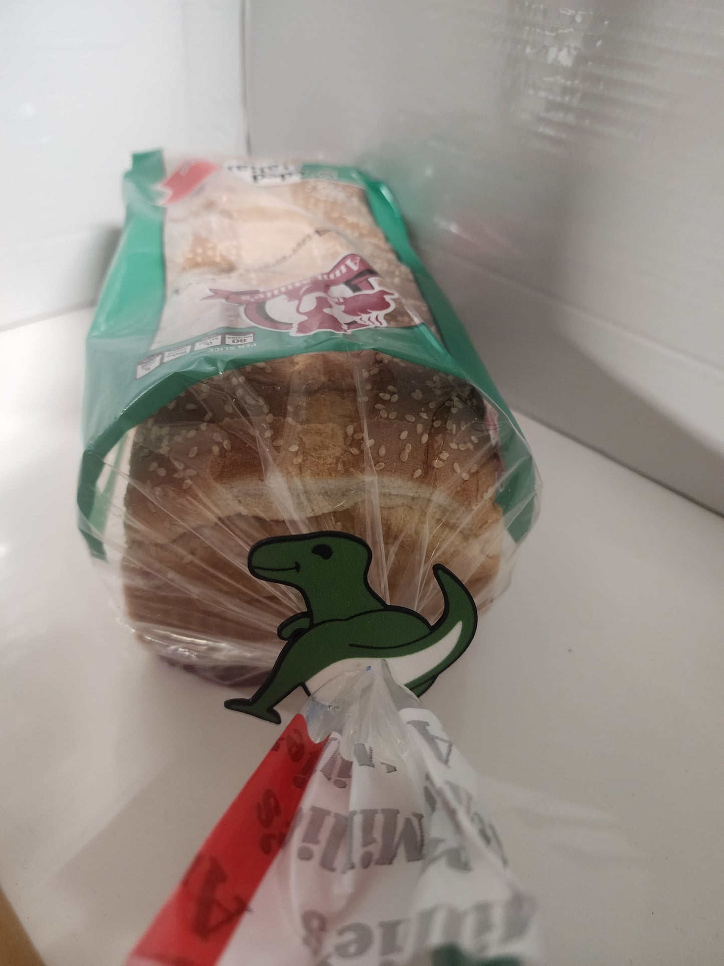 3D Printed Dinosaur Bag Clips