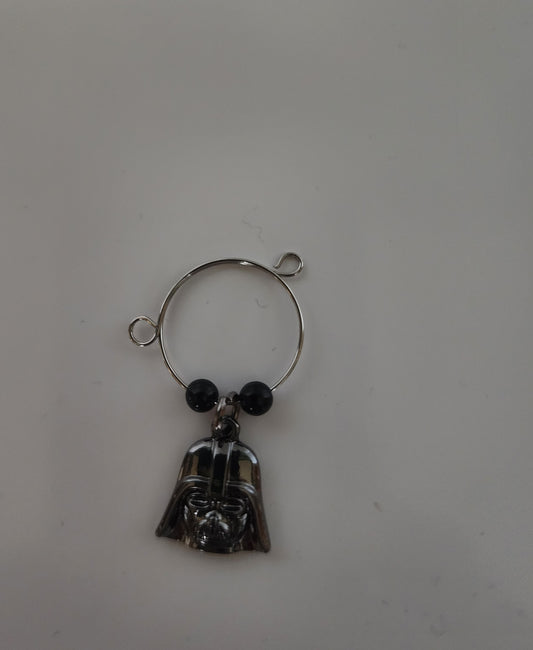 Darth Vader Black Onyx Wine Ring