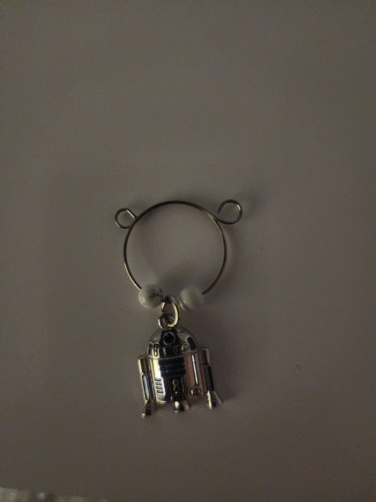 R2-D2 Howlite Wine Ring