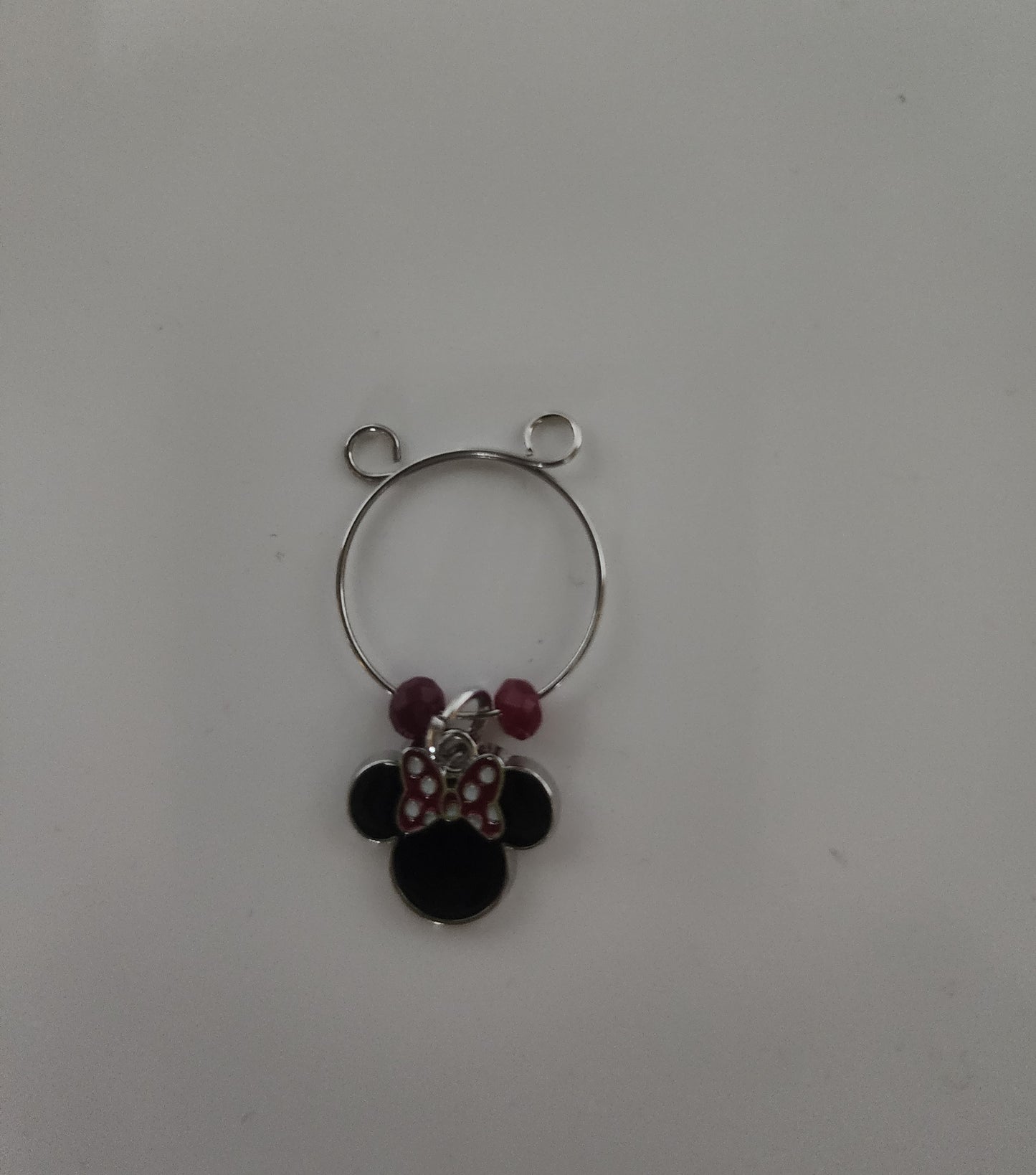 Minnie Head Ruby Wine Ring