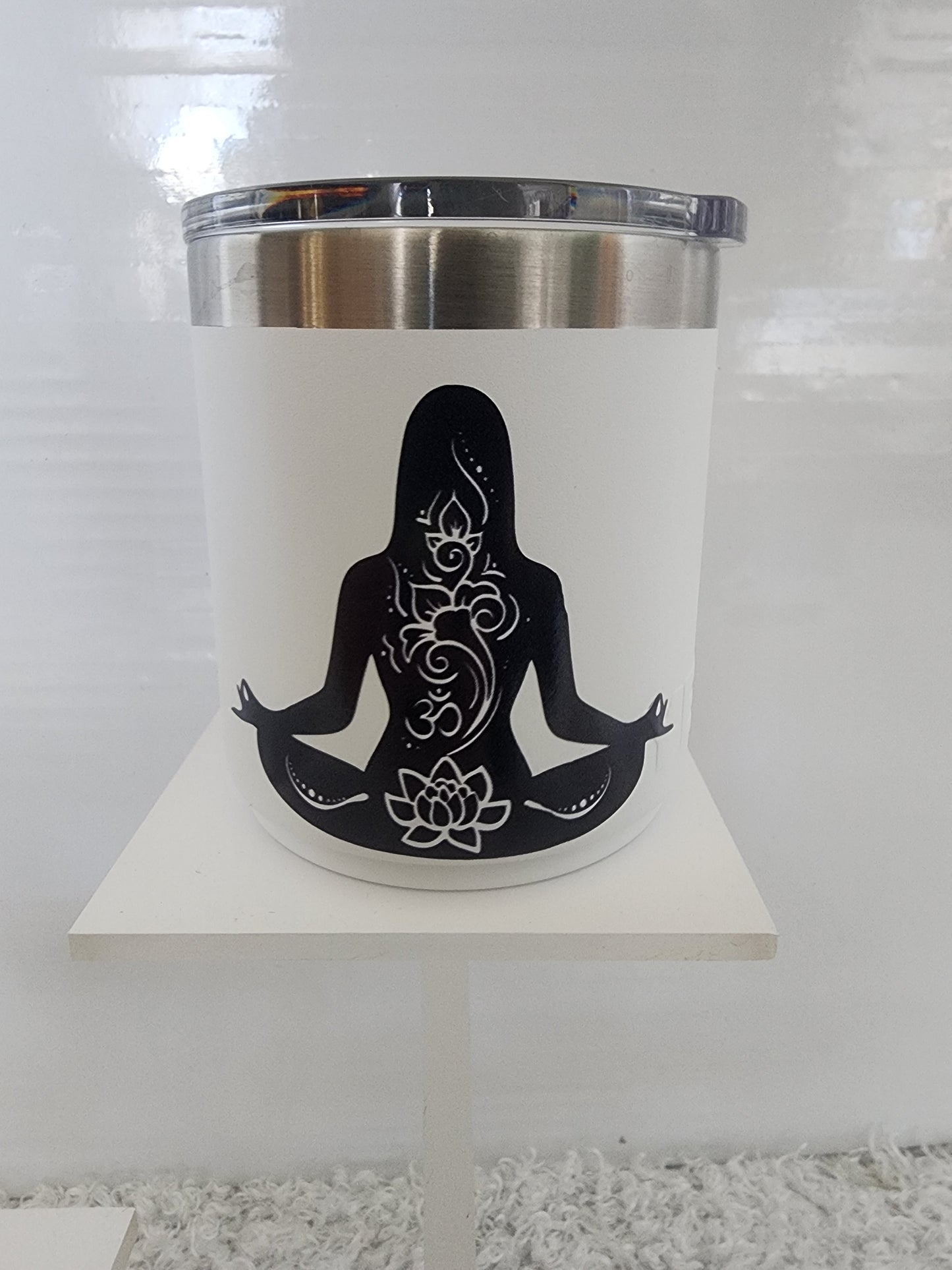 Lotus Zen cup decal