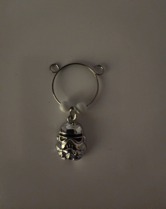 Storm Trooper Howlite Wine Ring