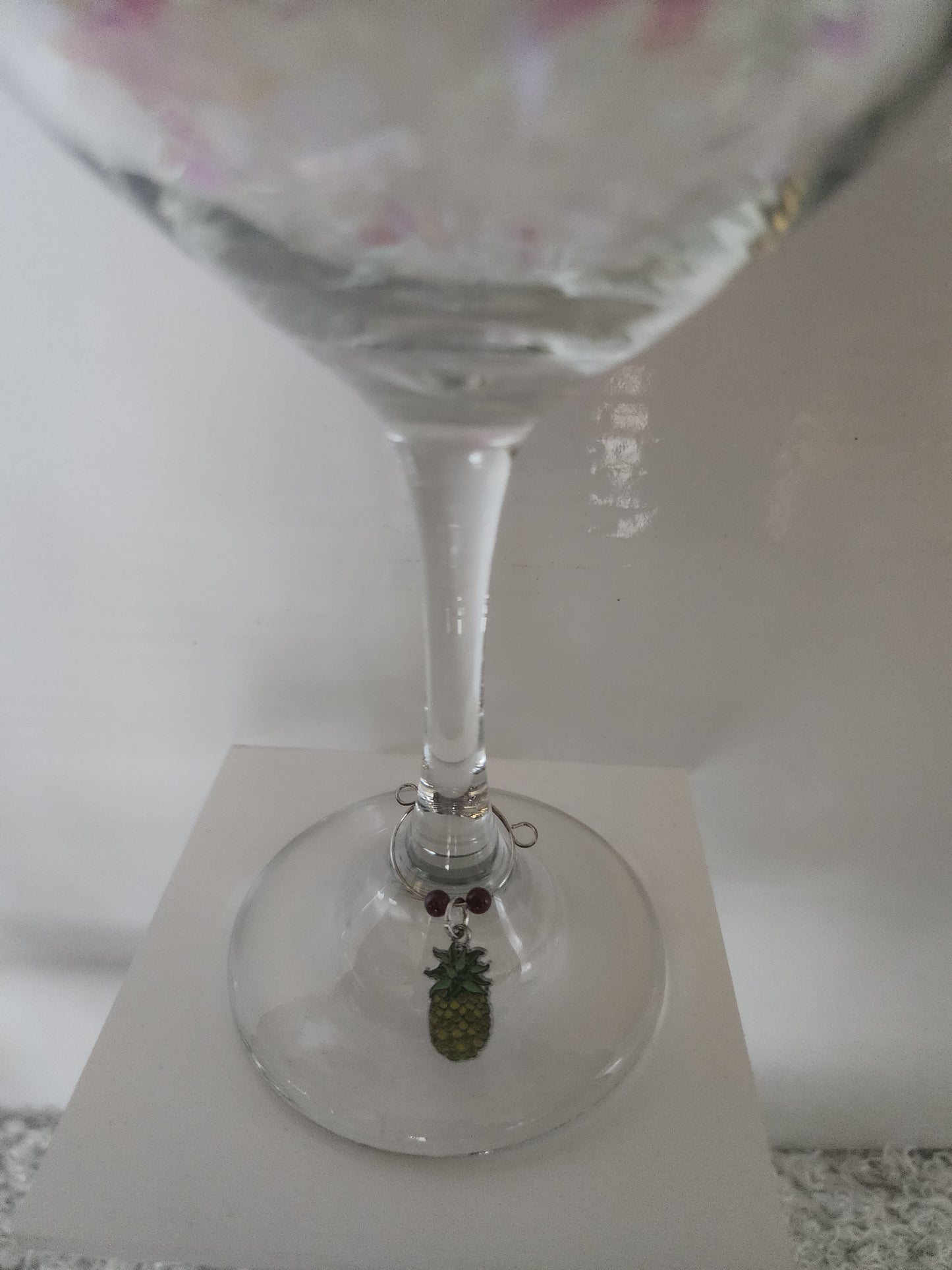 Pineapple Garnet Wine Ring