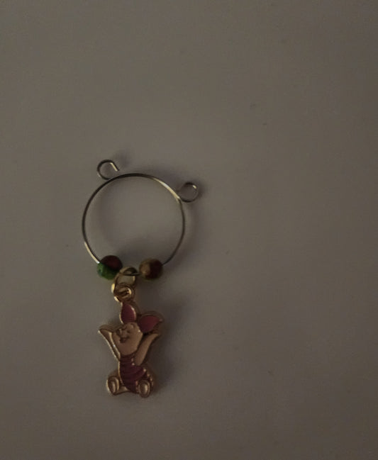 Piglet Emperor Jasper Wine Ring