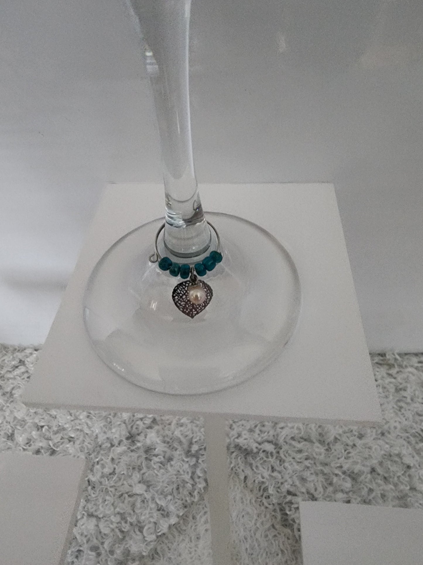 Leaf Pearl Wine Ring
